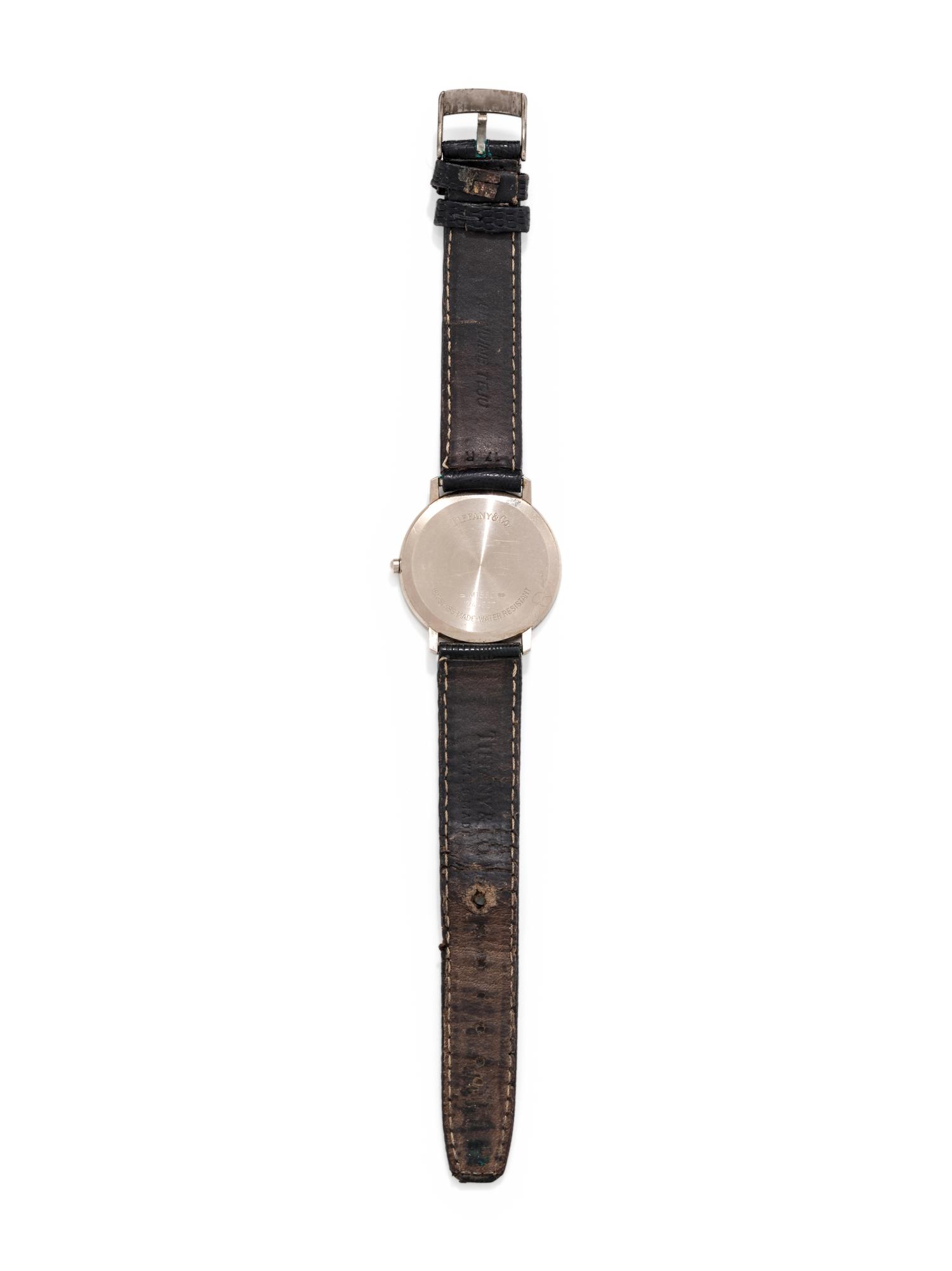 TIFFANY & CO., 18K WHITE GOLD AND DIAMOND WRISTWATCH