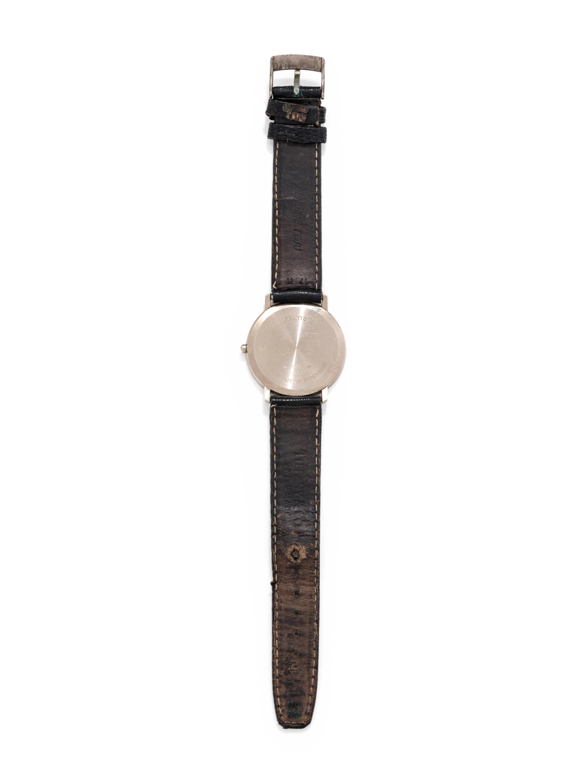 TIFFANY & CO., 18K WHITE GOLD AND DIAMOND WRISTWATCH