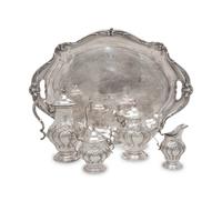An American Silver Four-Piece Tea and Coffee Service