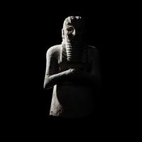 A Sumerian Gypsum Male Worshipper