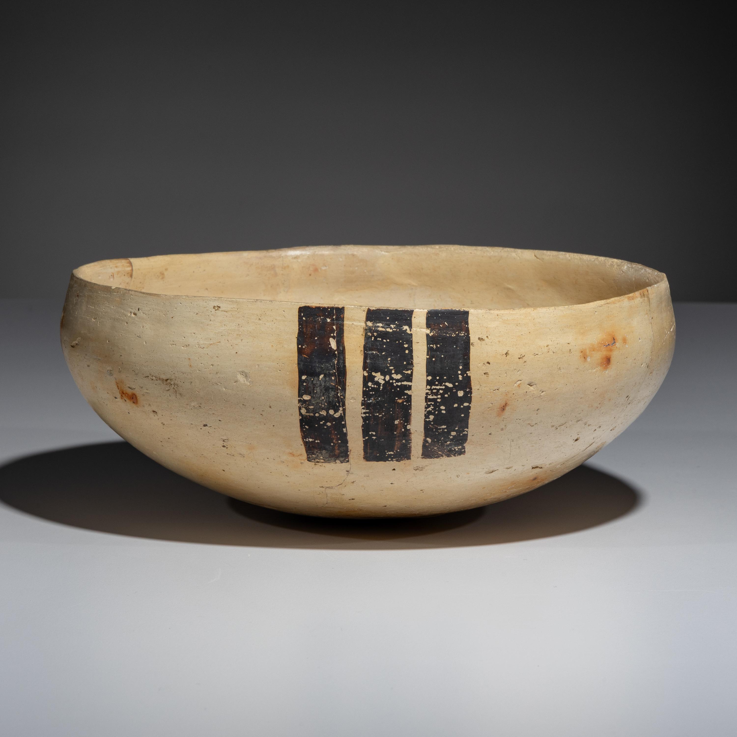 Ancestral Pueblo, Sikyatki Polychrome Pottery Bowl, with Abstract Parrot