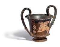 An Apulian Red-Figured Kantharos