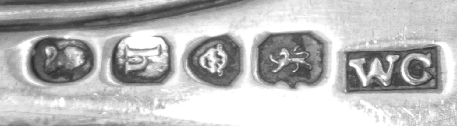 An Assembled George III and Victorian Silver Flatware Service, William Ely & William Fearn, London, 1818, and others (some later), Fidd