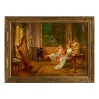 Daniel Hernández Morillo (Peruvian, 1856-1932) — The Concert , 1900