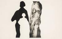 Michael Mazur, (American, 1935-2009), The Artist and Her Shadow