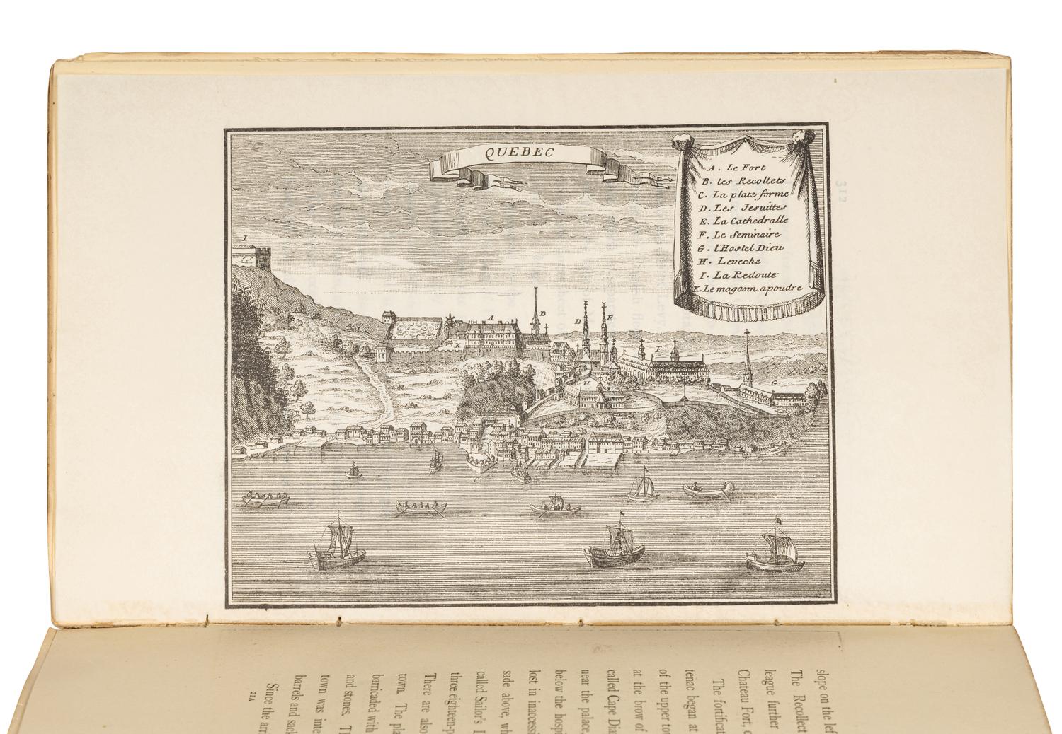 LE CLERQ, Christian, Father (fl. ca 1630-1695). First Establishment of the Faith in New France . John Gilmary Shea, translator. New York: John G. Shea, 1881.