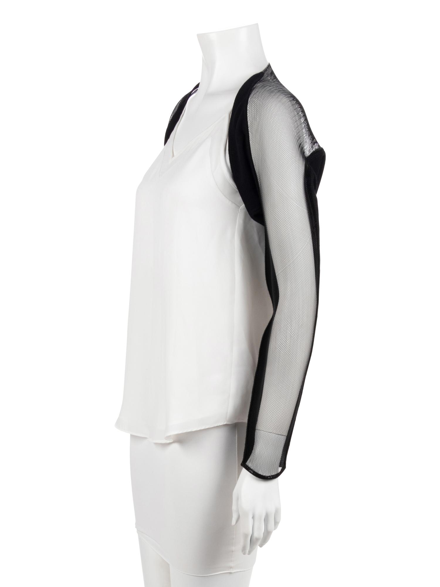Geoffrey Beene Black Wool and Horsehair Bolero, Spring 1995
