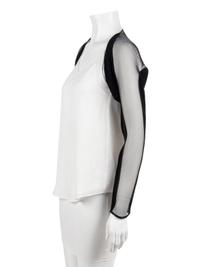 Geoffrey Beene Black Wool and Horsehair Bolero, Spring 1995