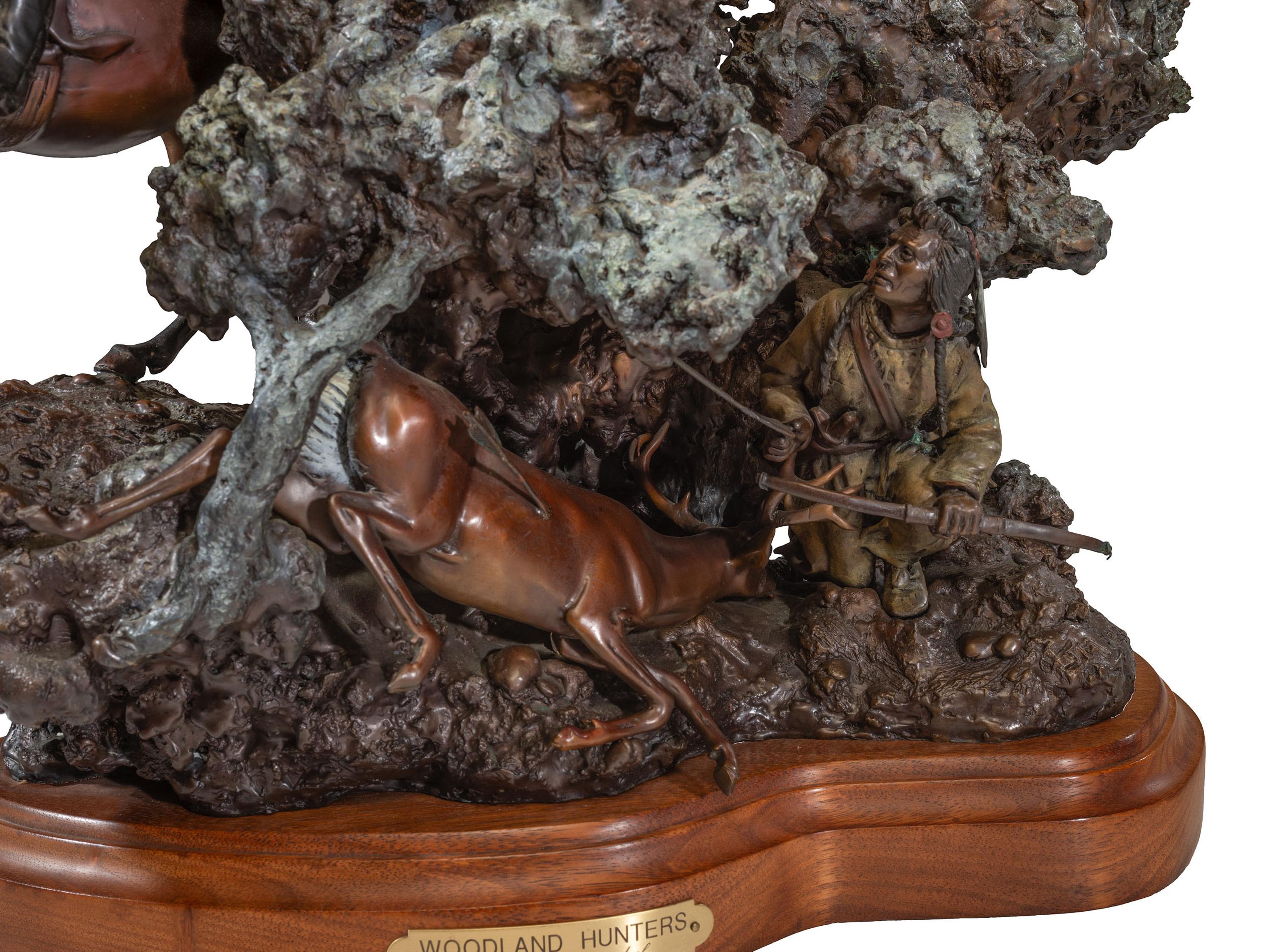Woodland Hunters , edition 21/75, 1991