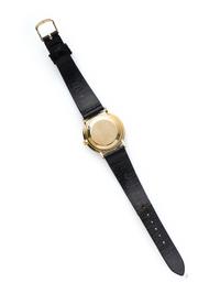 LeCOULTRE, 14K YELLOW GOLD WRISTWATCH