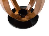 A Pair of Art Deco Style Parquetry Tables