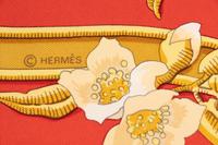 Group of Four Designer Silk Scarves: Two Hermès, One Chanel, One Cartier