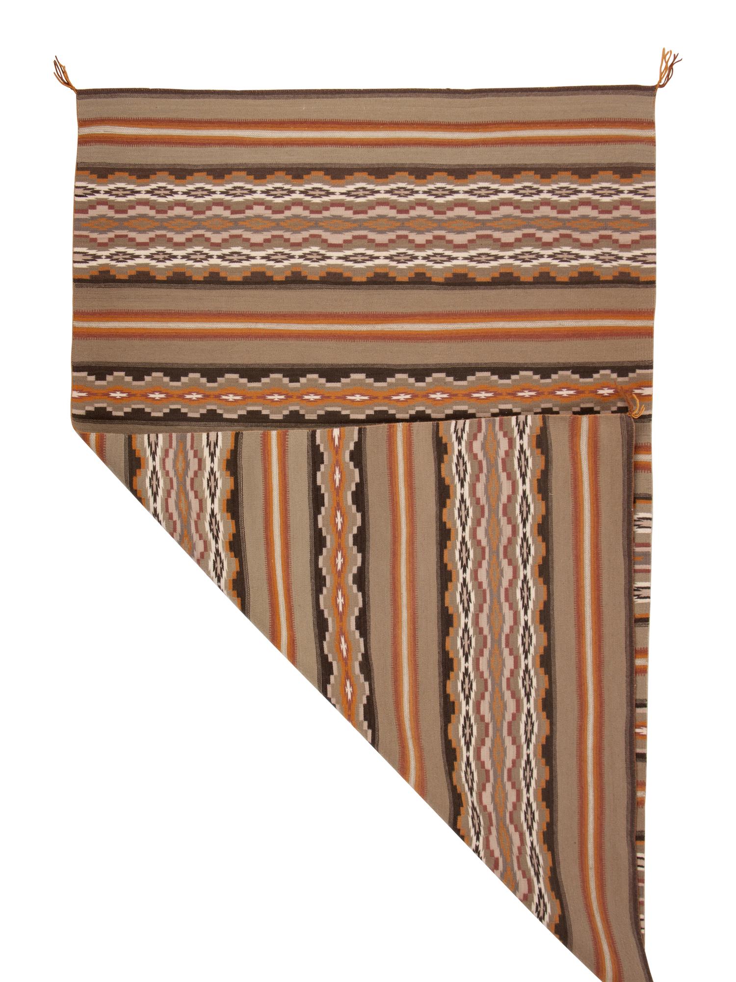 Navajo Wide Ruins Pattern Weaving / Rug