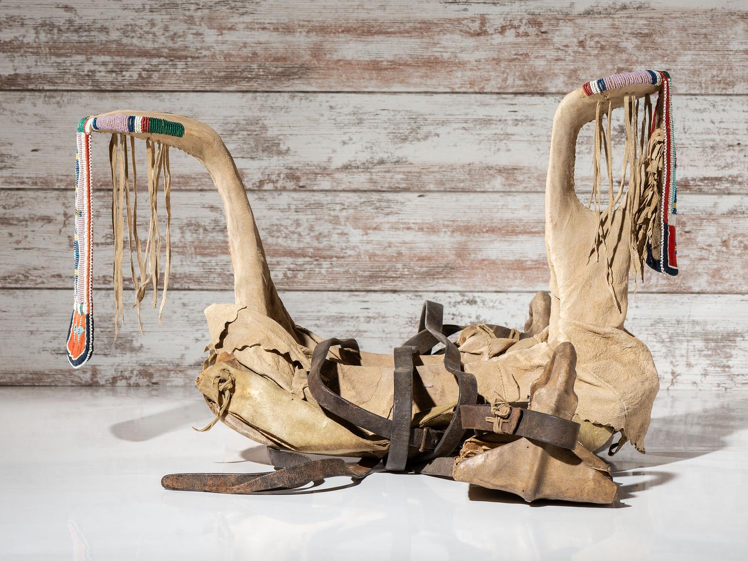 Apsáalooke [Crow] Beaded Saddle