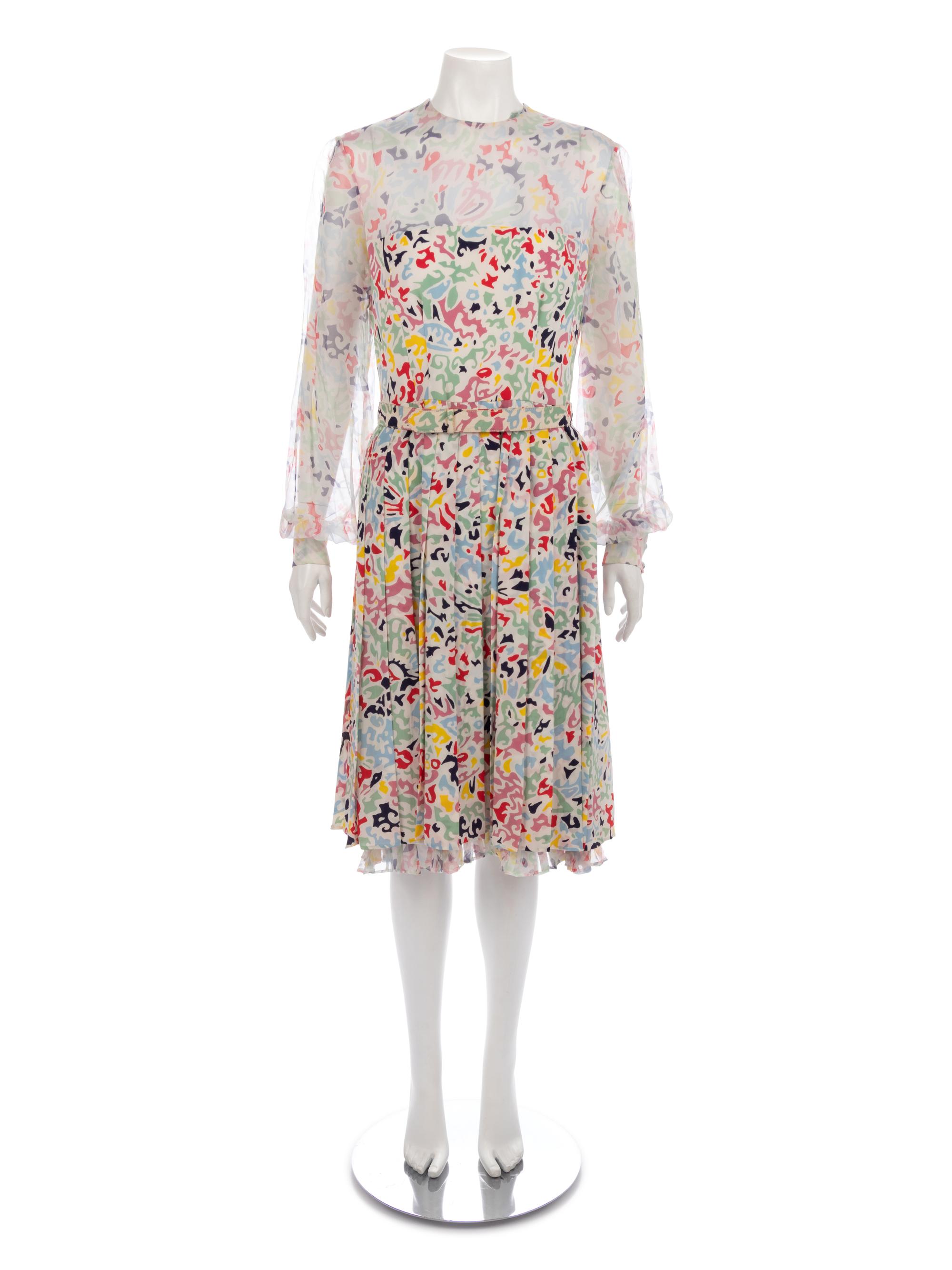 Two Andre Laug Dresses, 1980-90s