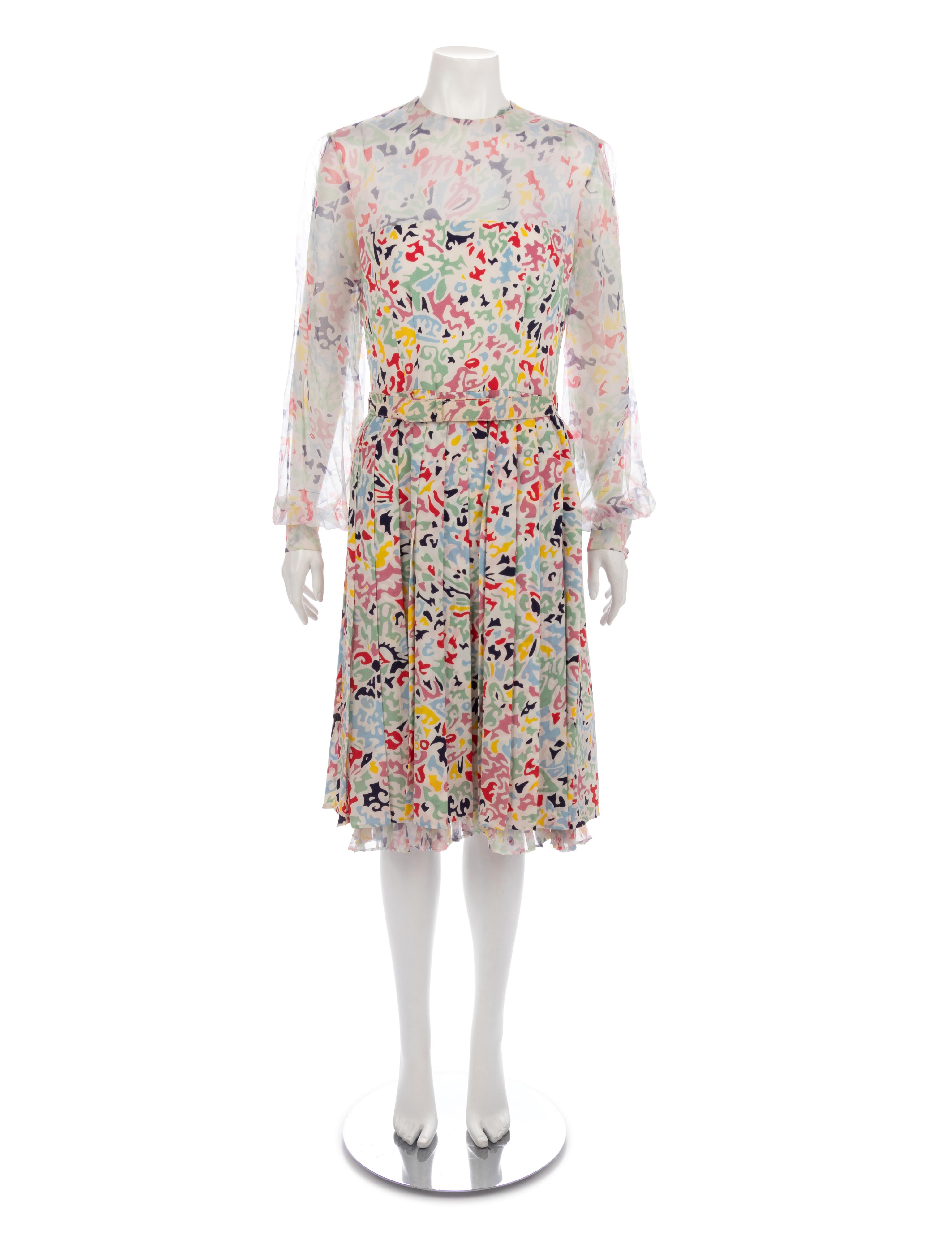 Two Andre Laug Dresses, 1980-90s