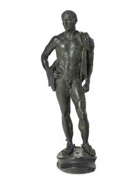 An Italian Bronze Figure of Mercury
