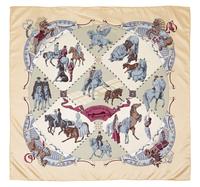 Hermès 90cm Silk Scarf