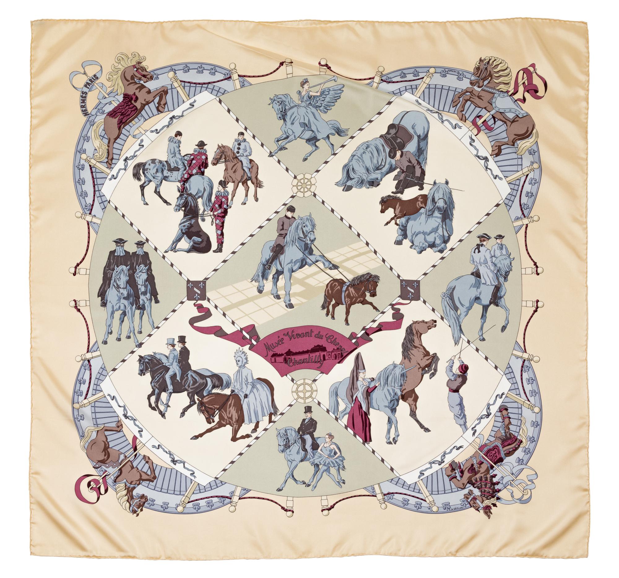 Hermès 90cm Silk Scarf