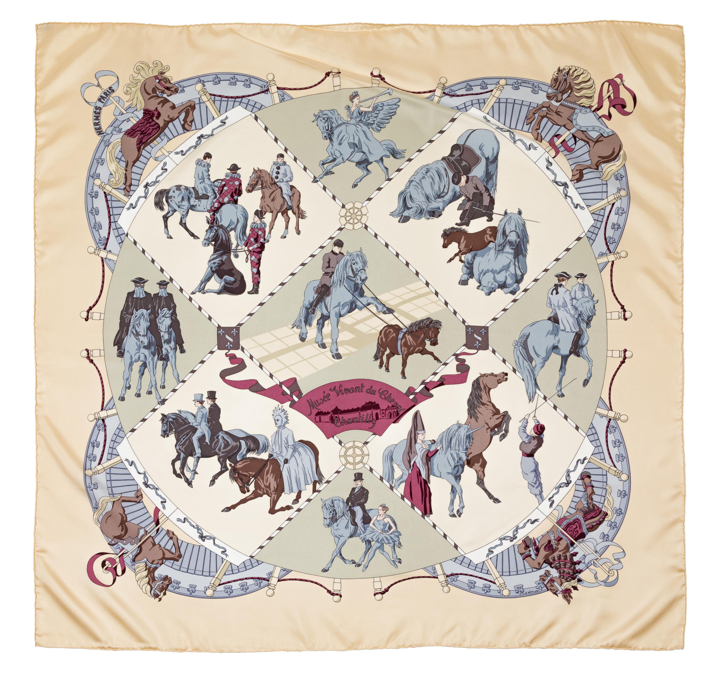 Hermès 90cm Silk Scarf