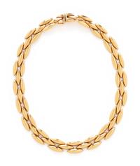 CARTIER, YELLOW GOLD 'GENTIANE' NECKLACE