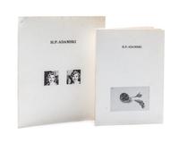ADAMSKI, HANS PETER. Two works: Nine objects that remind me of two faces [and] The Hope/Die Hoffnung. [s.l.], 1975, 1976.