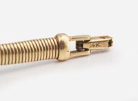 A Ladies 14K Yellow Gold LeCoultre Watch