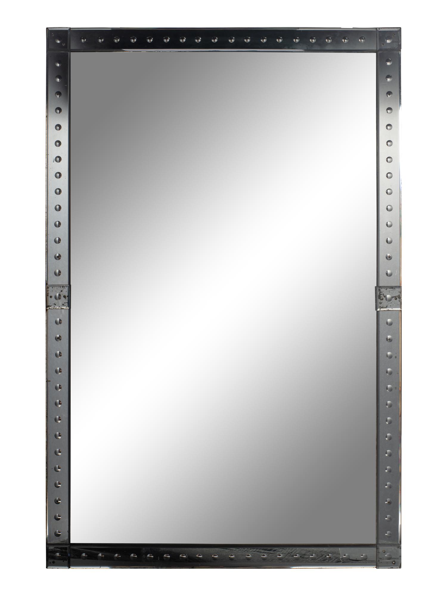 A Modern Large Overmantel Mirror