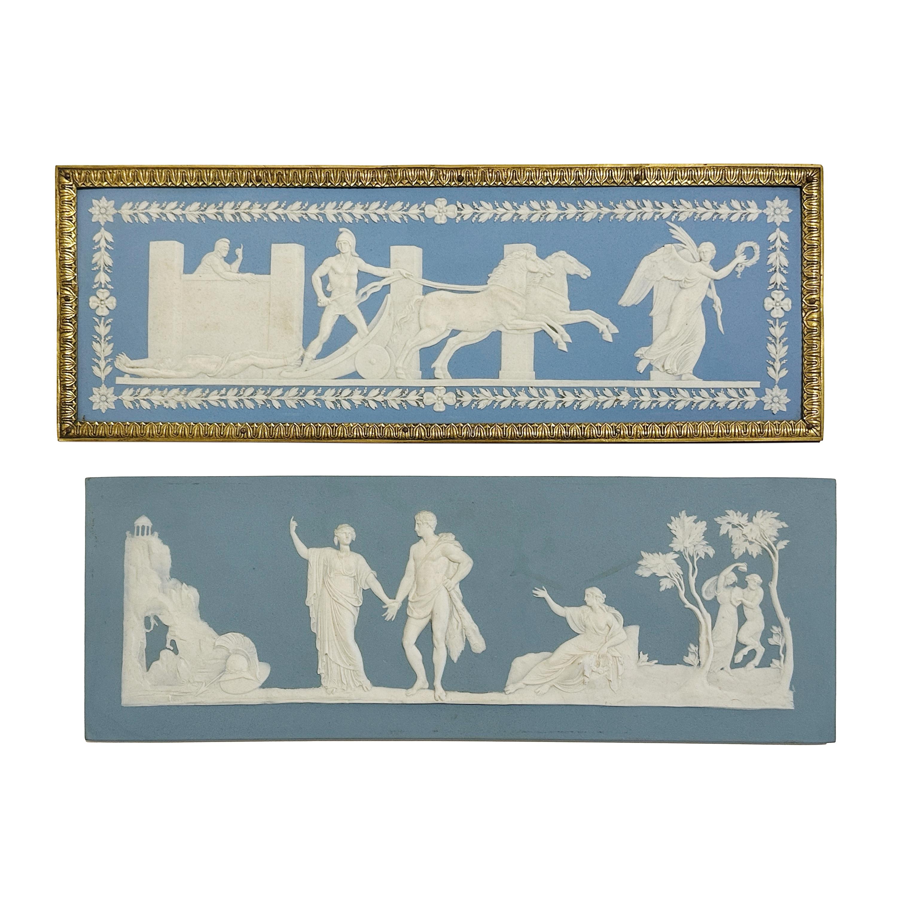 Two Wedgwood Jasperware Plaques