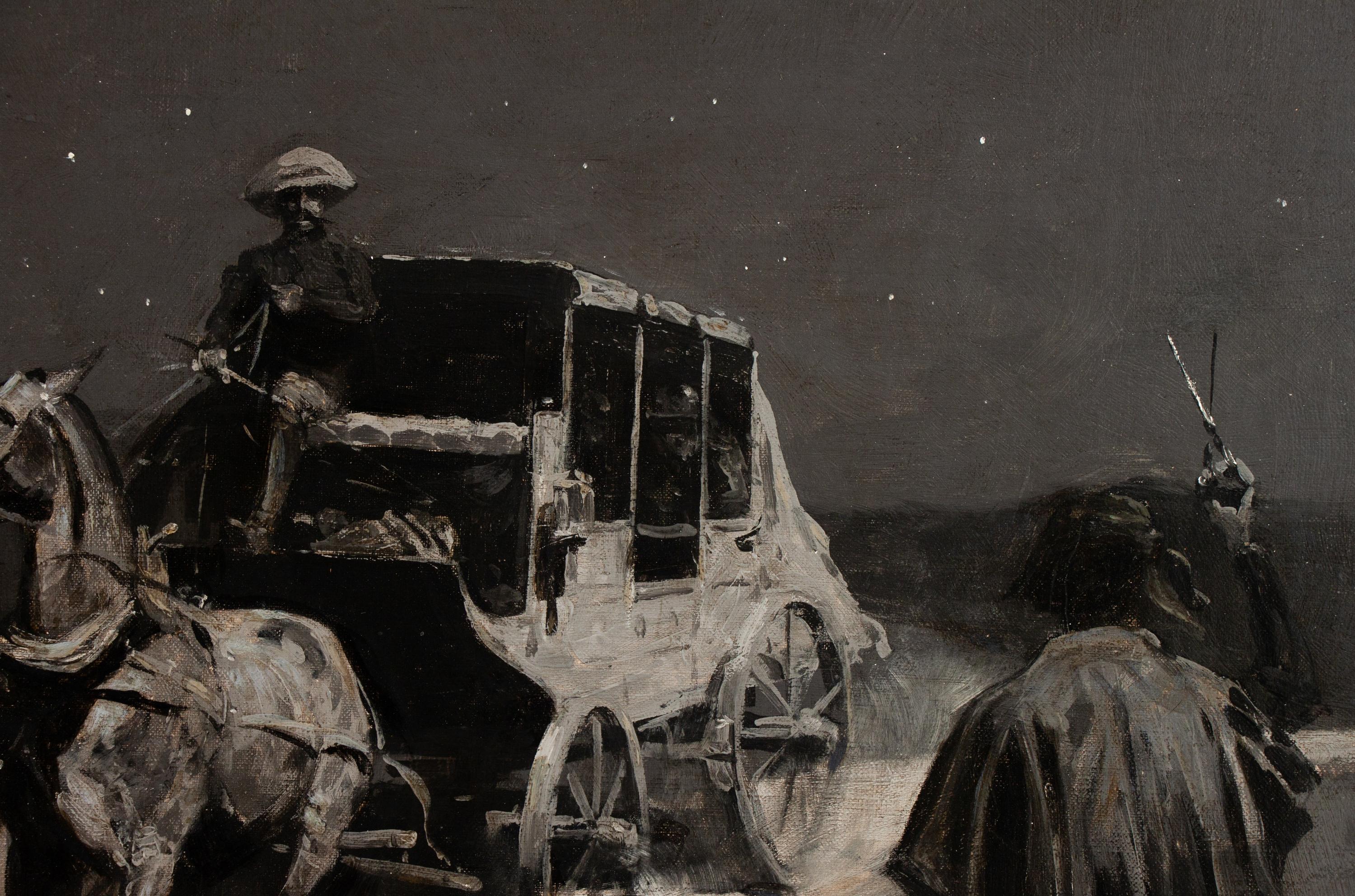 Frederic Remington (American, 1861-1909) The "Hold-Up"