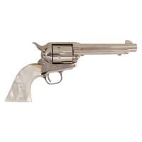 *3rd Generation 5.5" Nickel Colt Single Action Army Revolver with Mother of Pearl Grips in Box