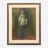 Max Band (American/Lithuanian 1901–1974) Portrait of a Young Boy