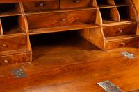 A Continental Burl Walnut Slant-Front Bureau