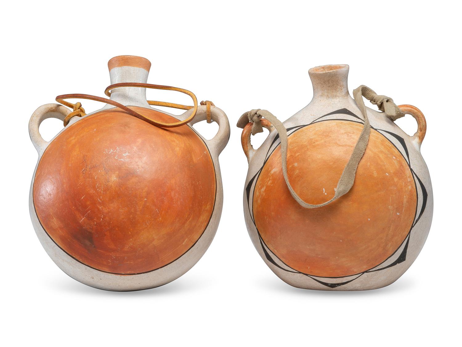 Acoma Pottery Canteens