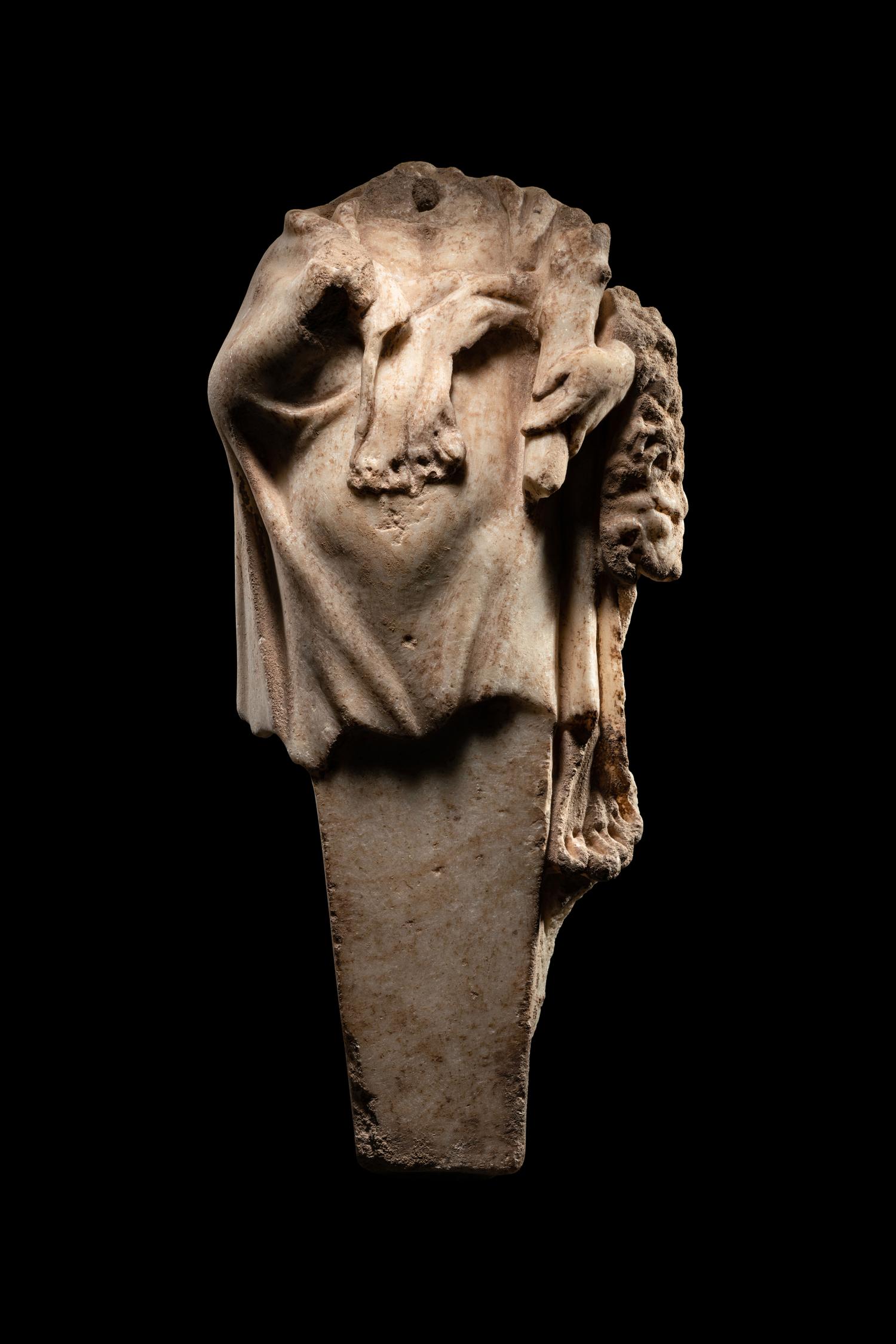 A Roman Marble Herm of Hercules