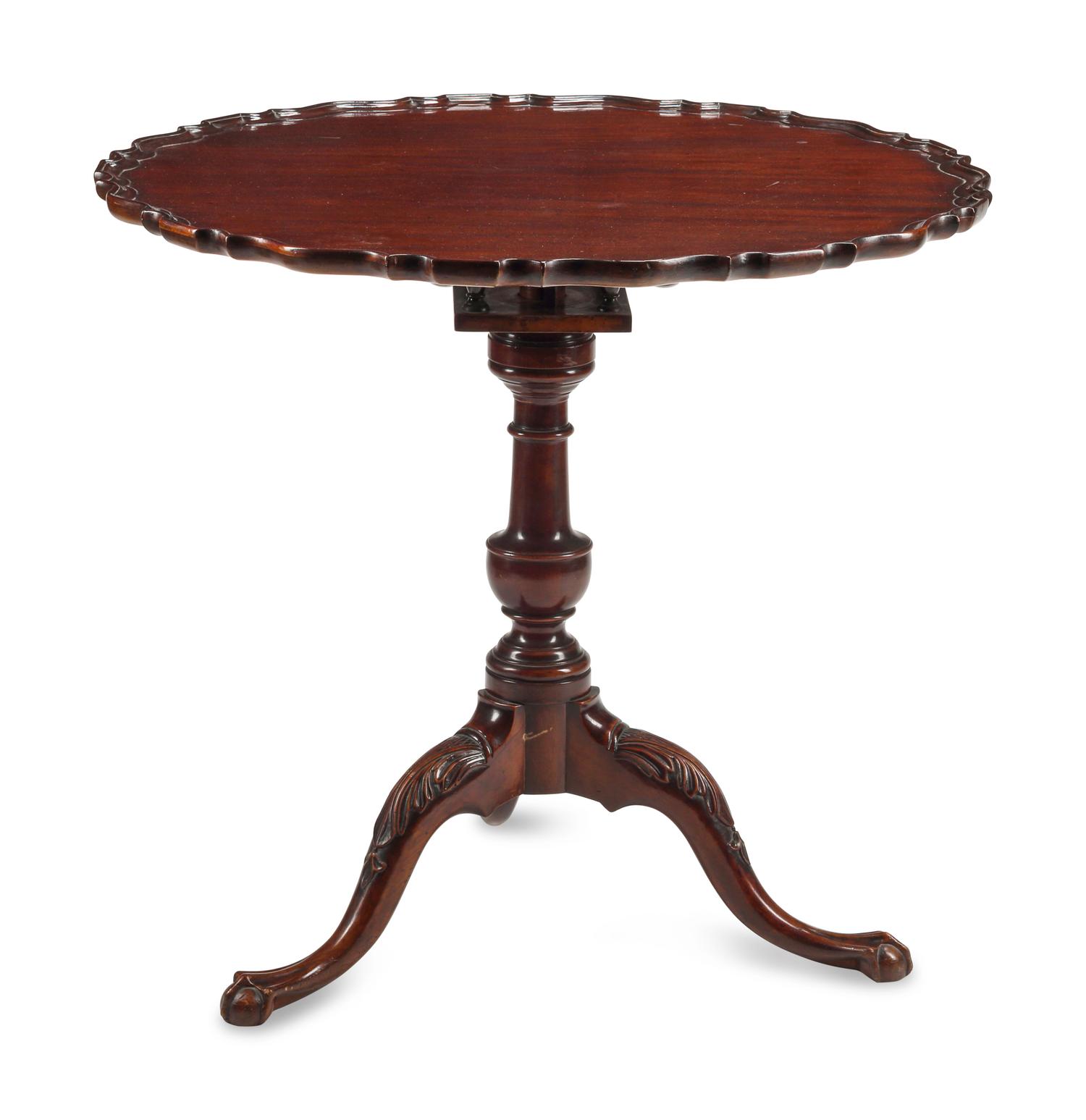An English Mahogany Tripod Table