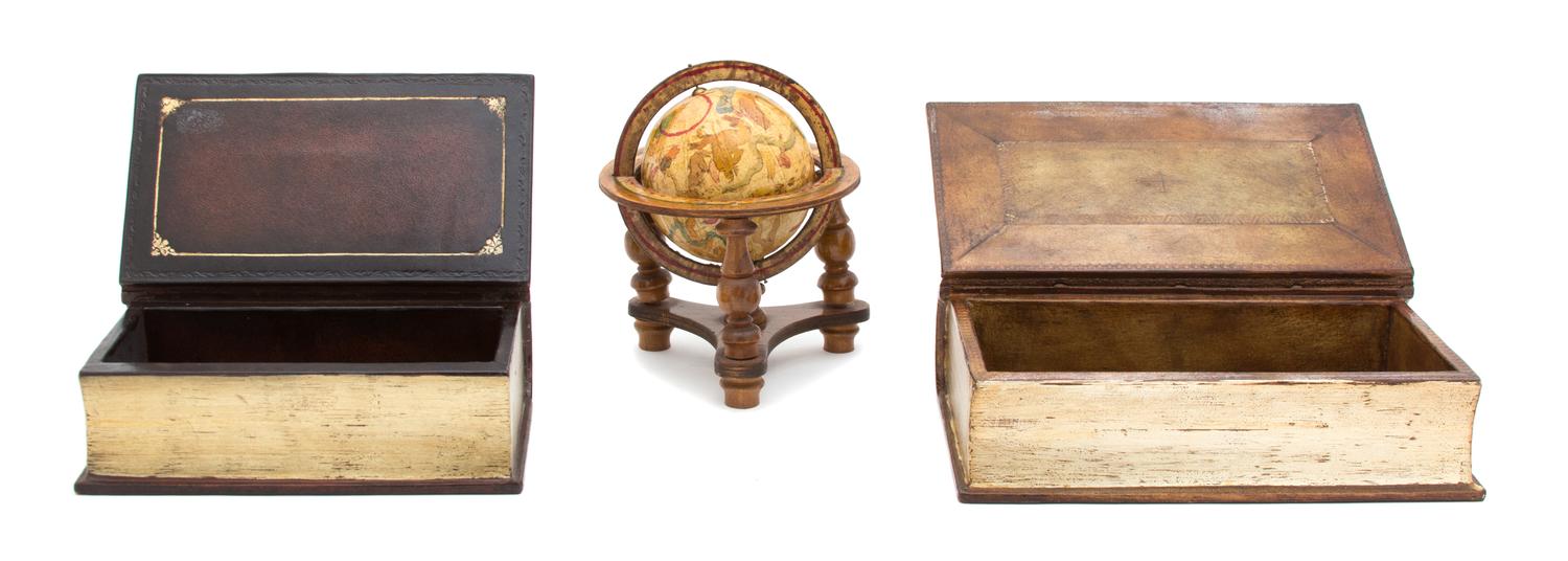 Three English Desk Articles Length of largest 9 inches. — 20TH CENTURY