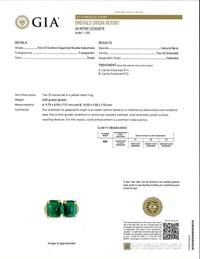 A Yellow Gold and Sugarloaf Emerald Ring