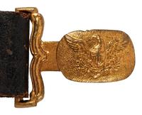 [FIREFIGHTING]. A fireman's "Protector" belt, ca late 1840s-1860s.