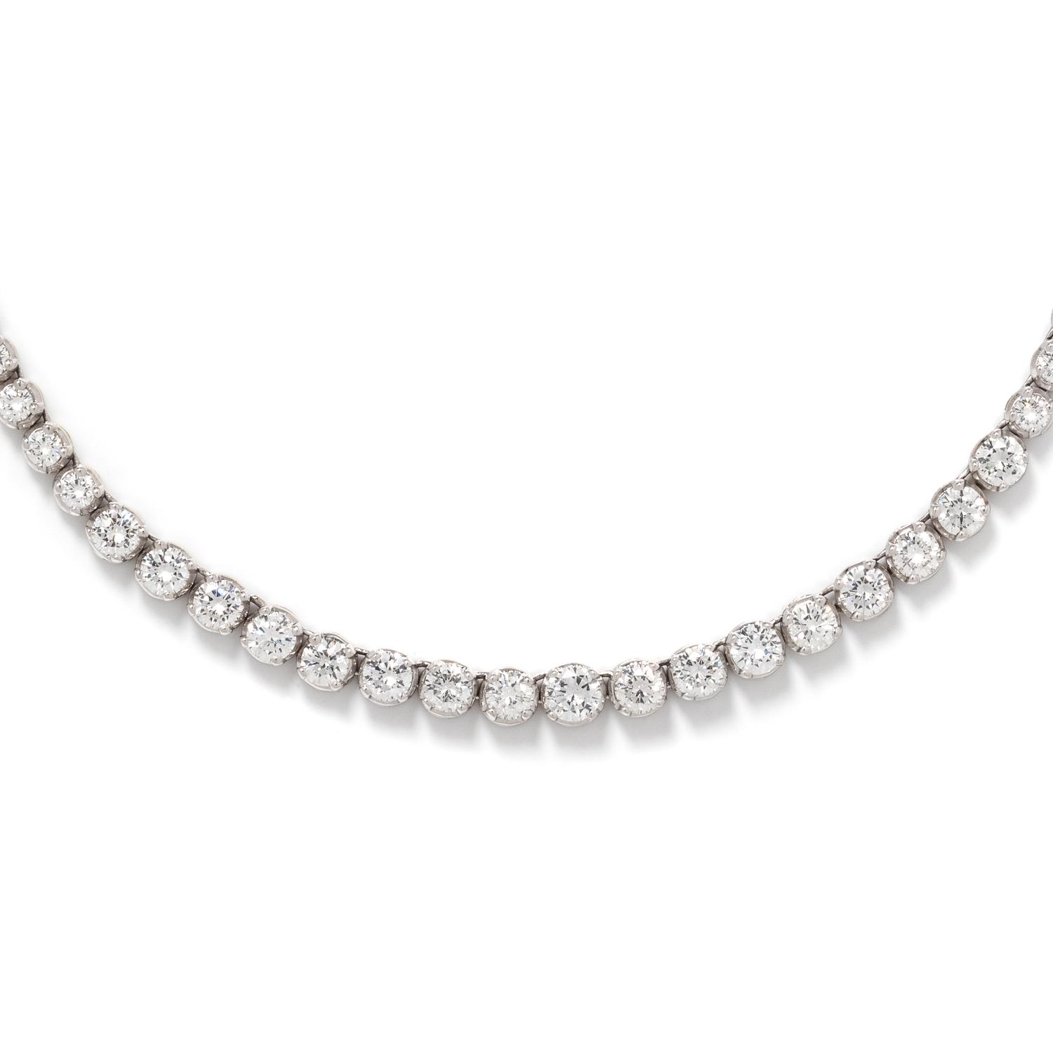 DIAMOND RIVIÈRE NECKLACE