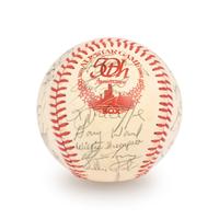 A 1983 All Star Game American League Team Signed Autograph Baseball with 30 Signatures