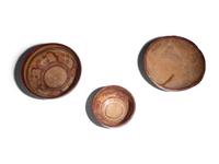 Three Maya Polychrome Bowls