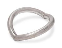 A Modernist Sterling Silver Bangle Bracelet, Nanna Ditzel for Georg Jensen,