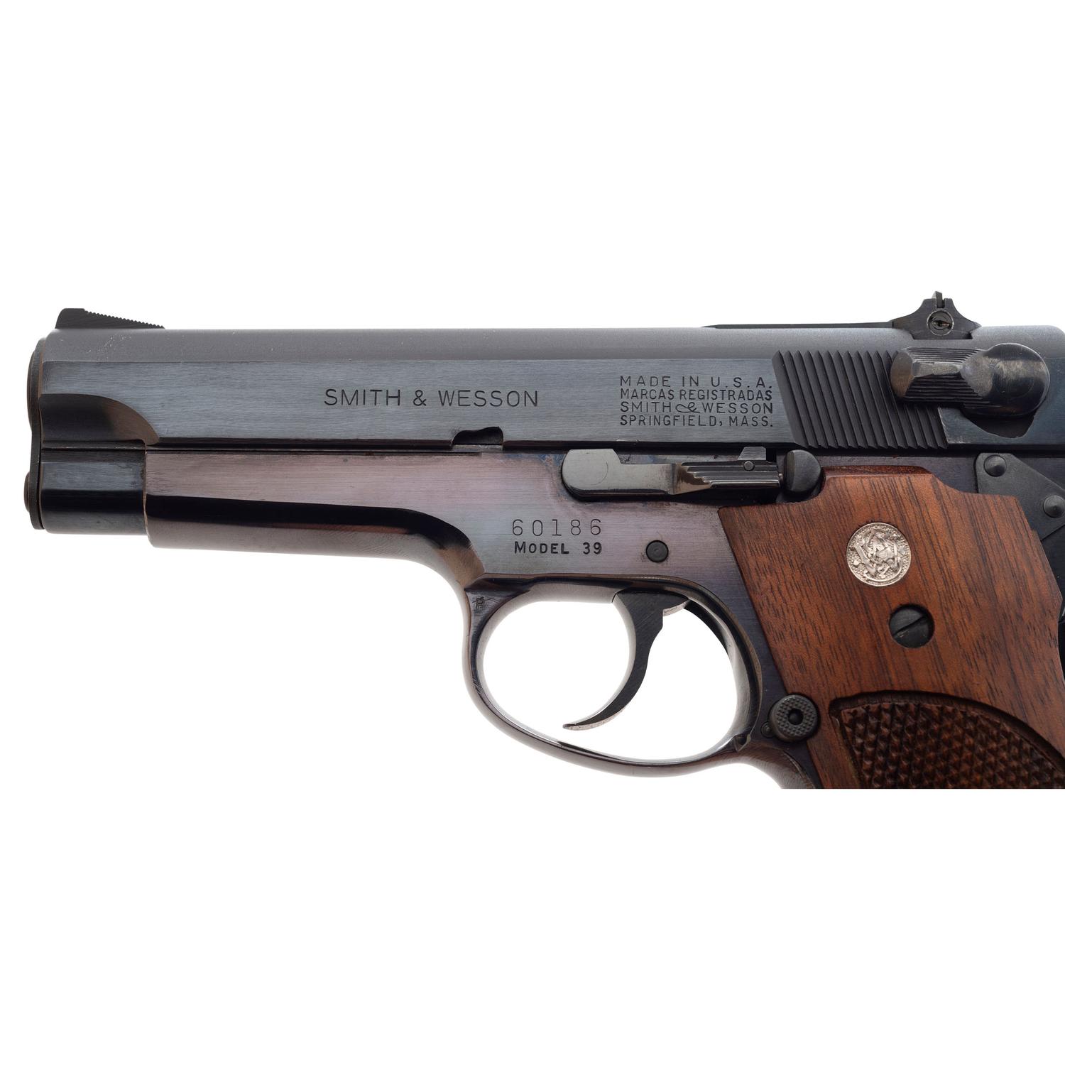 **Smith & Wesson Steel Frame Model 39 in Box