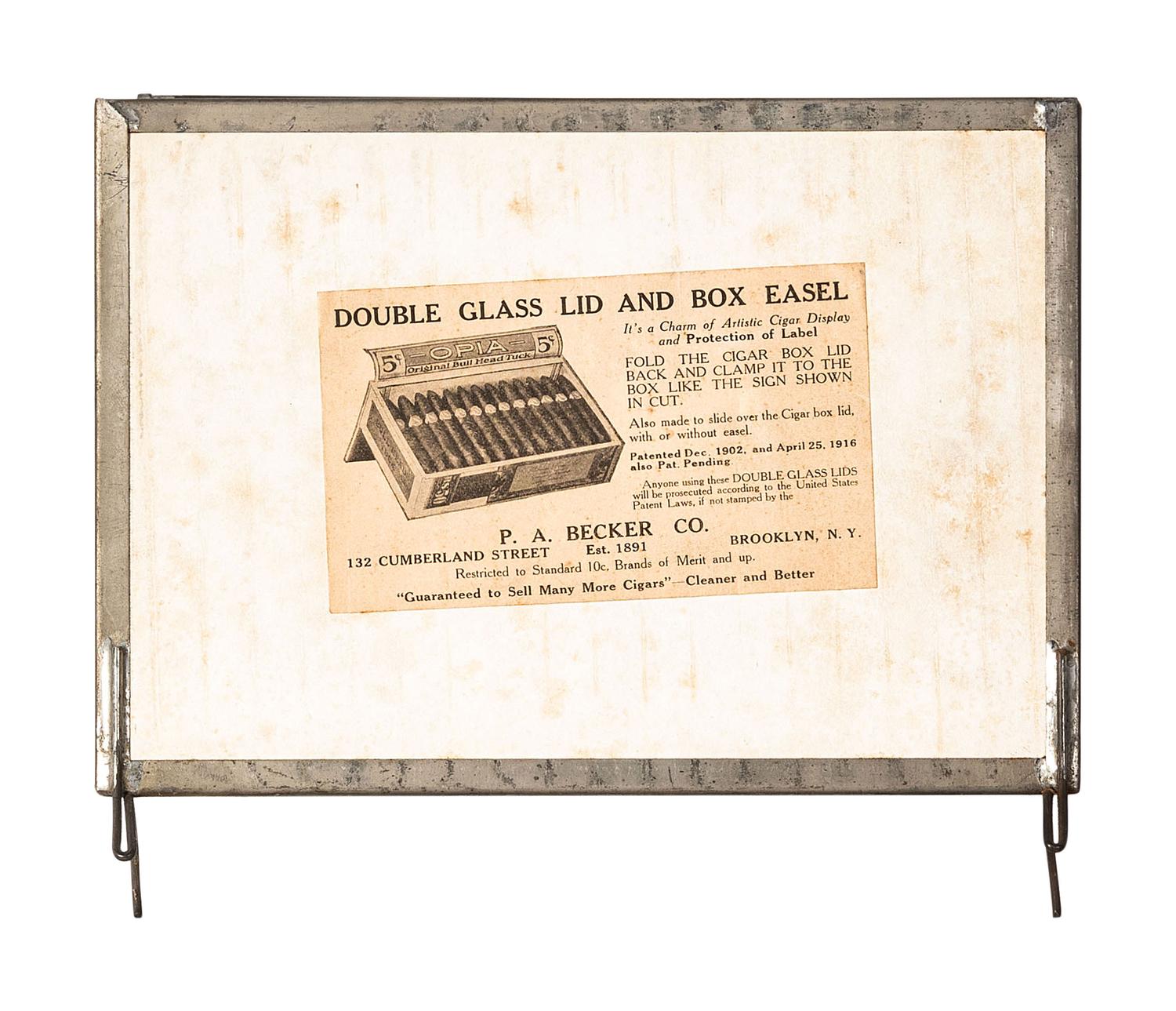 Three General Store Advertising Signs and a Calendar