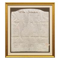 [Philadelphia] Manuscript Land Indenture Related to the Schuylkill Navigation Company