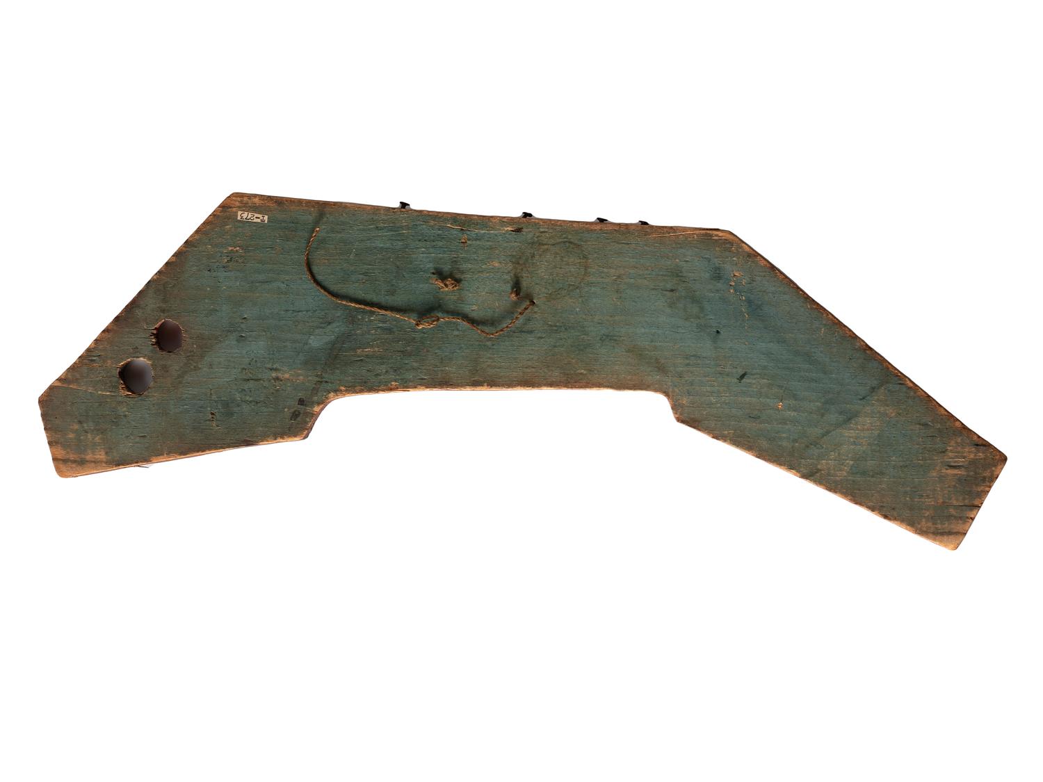 Tlingit Painted Model War Canoe Panel