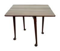A Queen Anne Mahogany Drop-Leaf Table