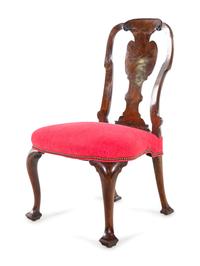A George I Walnut Side Chair