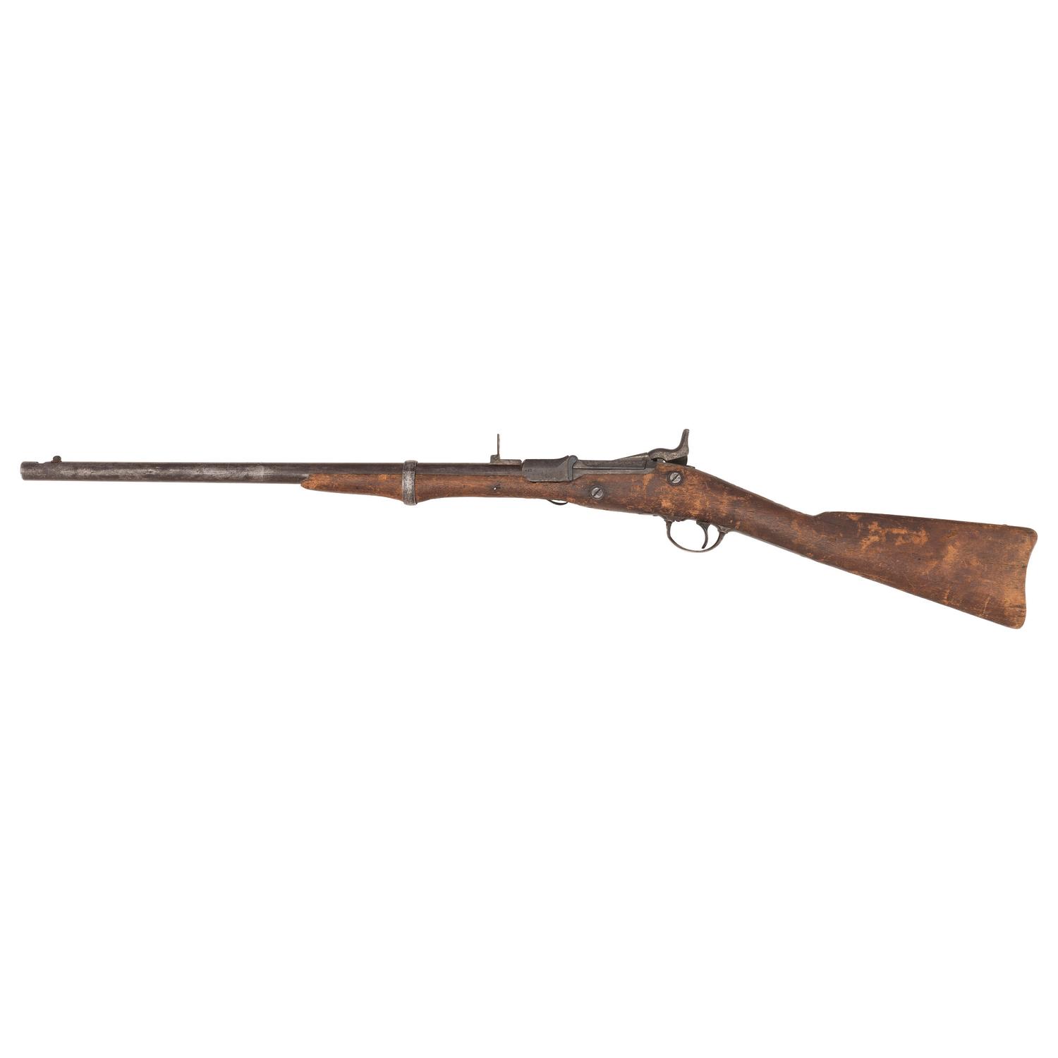 Shortened Springfield Model 1868 Rifle Purported to have Belonged to Chief Joseph